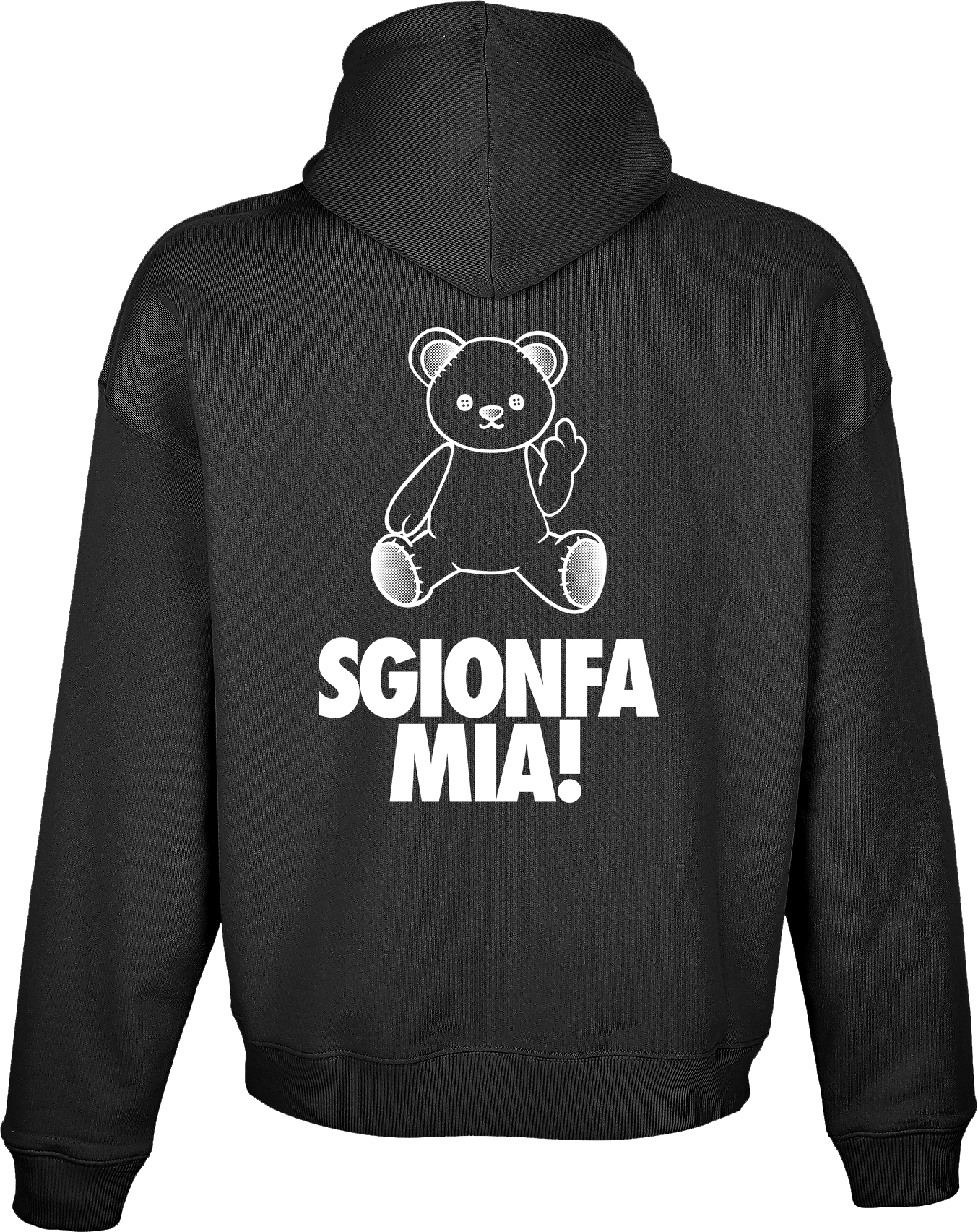 Sgionfa Mia - Felpa con cappuccio OVERSIZE