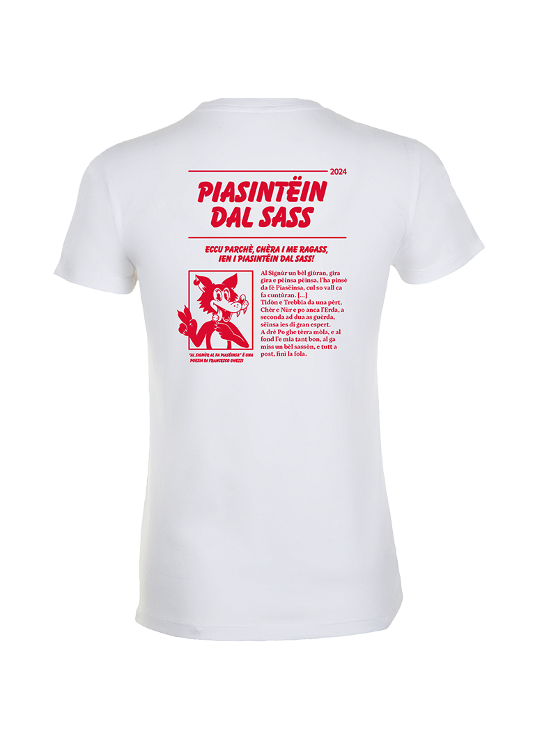 Piasintëin dal sass - T-Shirt Donna