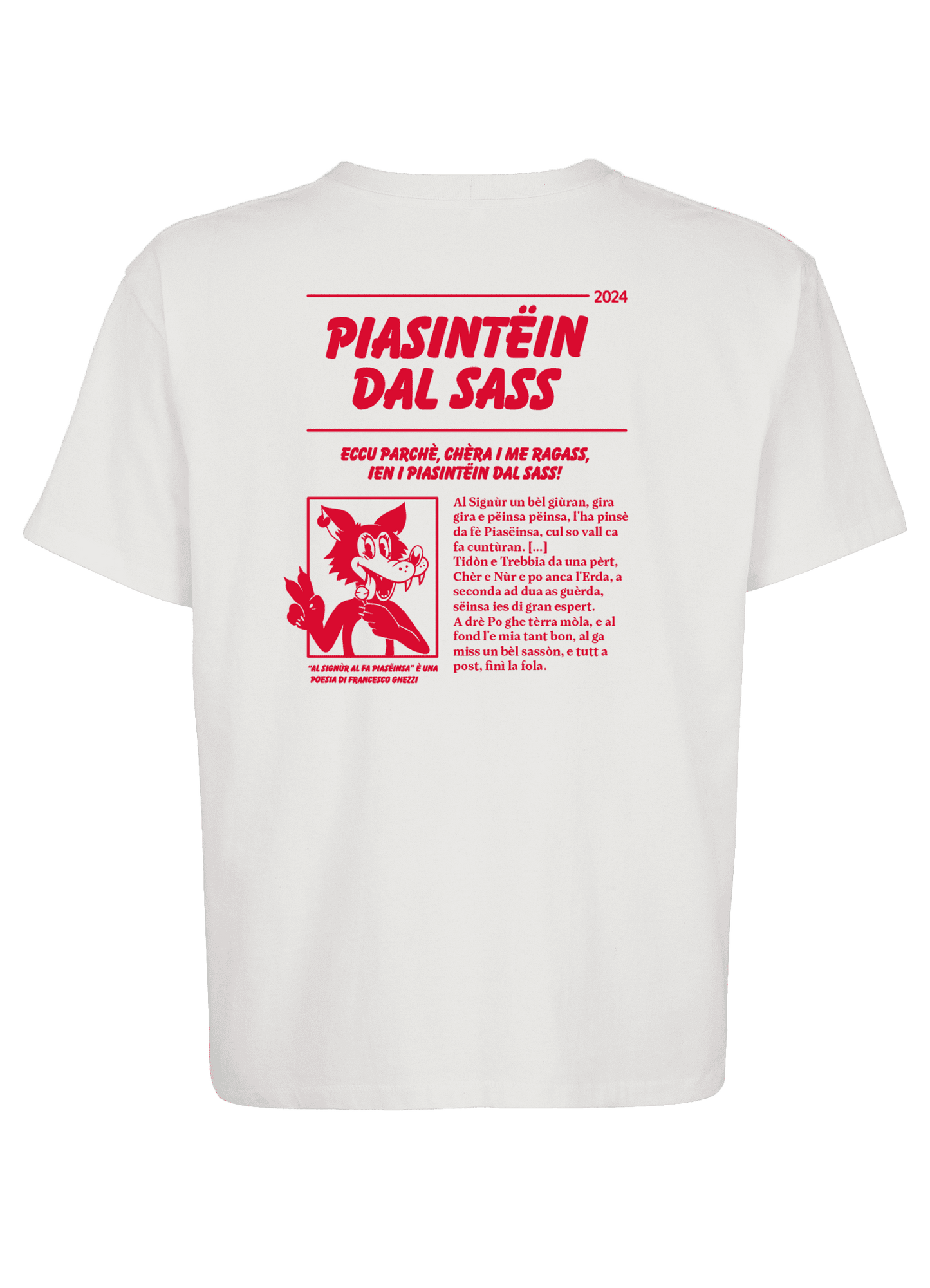 Piasintëin dal sass - T-Shirt Oversize