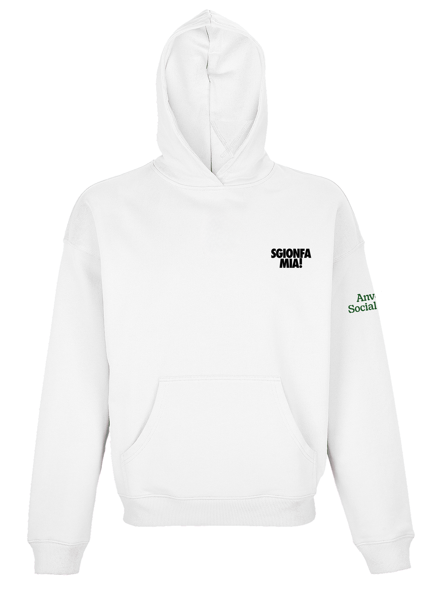 Sgionfa Mia - Felpa con cappuccio OVERSIZE