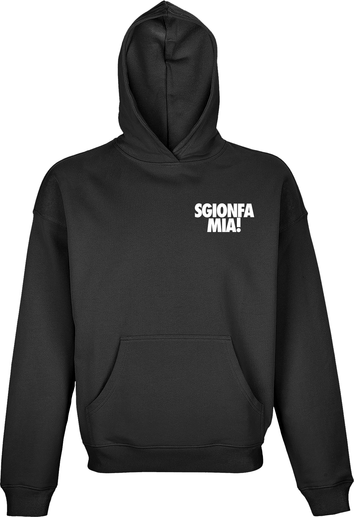 Sgionfa Mia - Felpa con cappuccio OVERSIZE