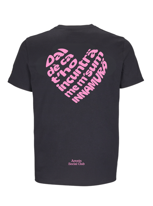 Me m'sum innamurä - T-shirt regular Nera