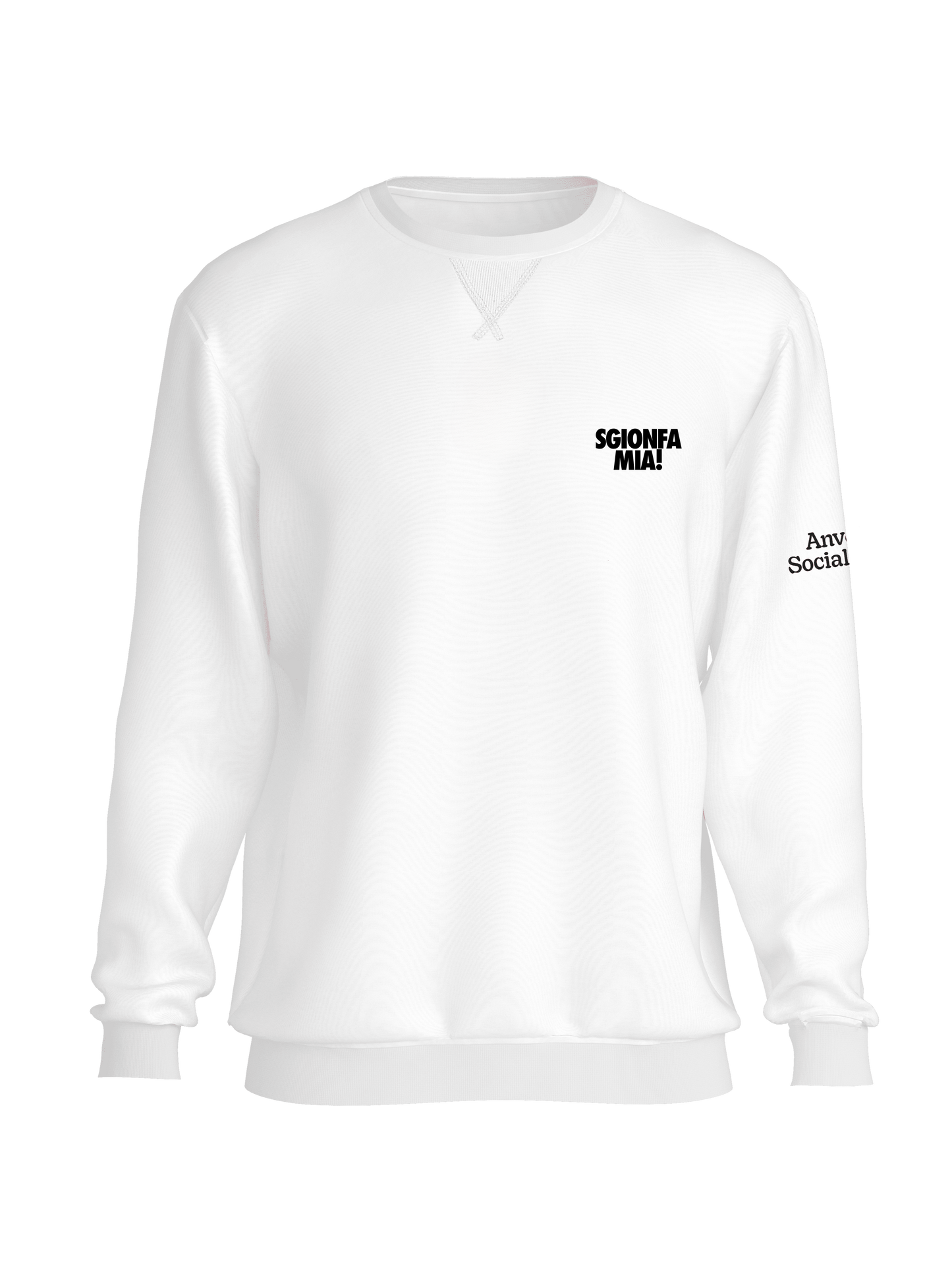 Sgionfa Mia - Felpa Bianca