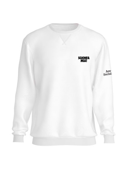 Sgionfa Mia - Felpa Bianca