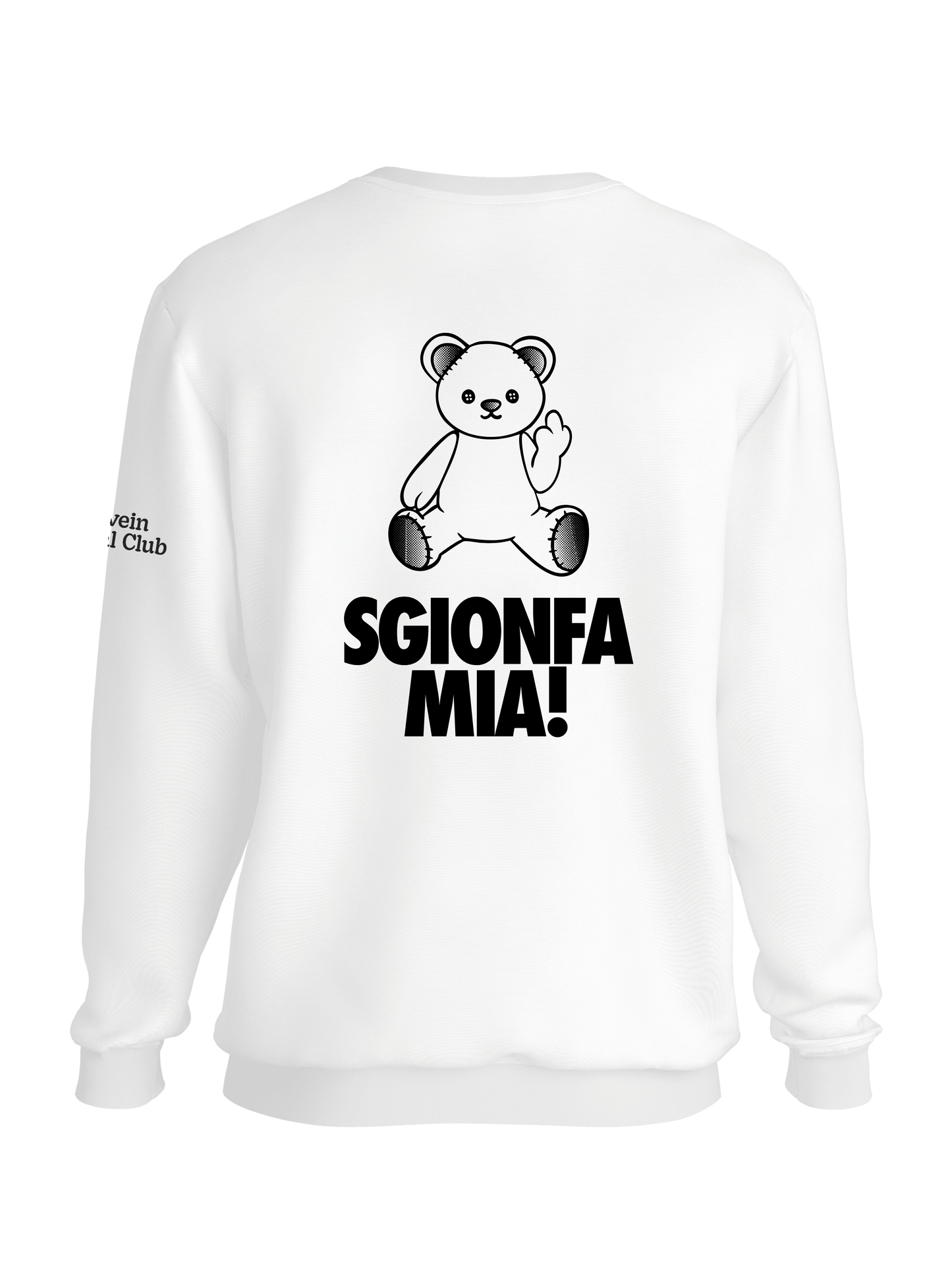 Sgionfa Mia - Felpa Bianca