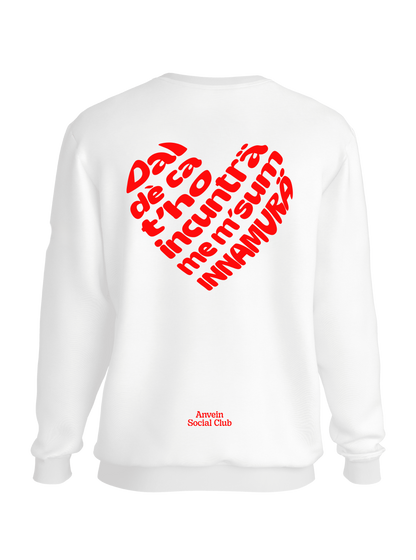 Me m'sum innamurä - Felpa Bianca