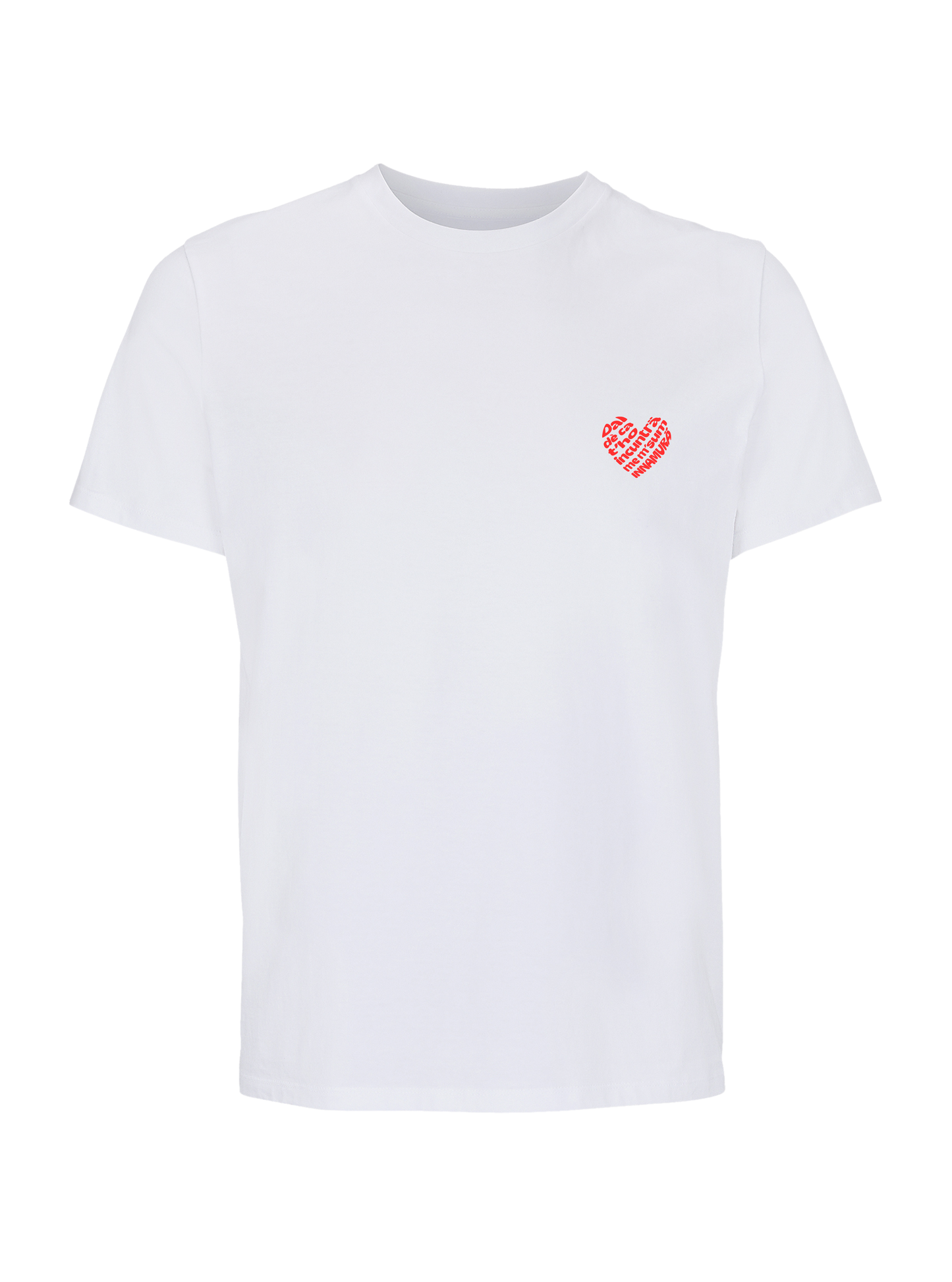 Me m'sum innamurä - T-shirt regular Bianco