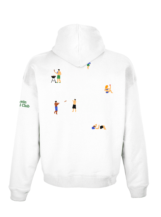 Fiume Trebbia - Felpa con cappuccio