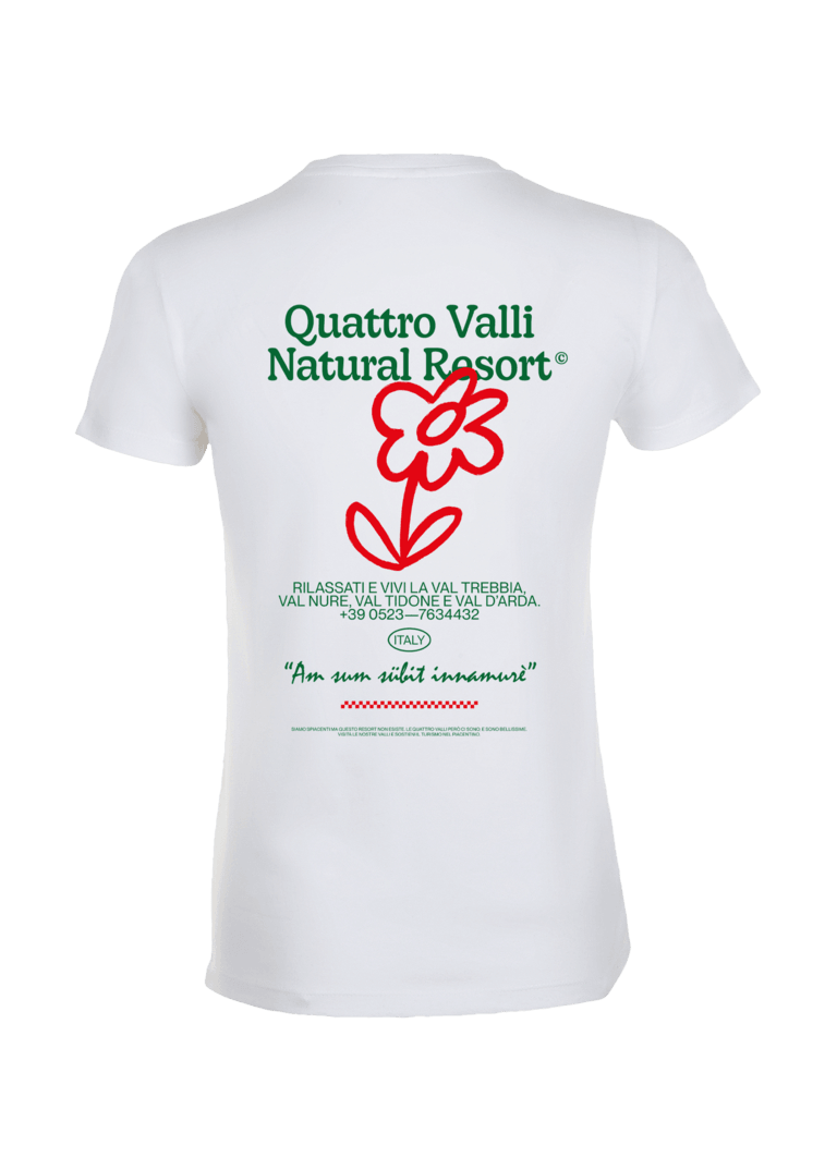 Le Quattro Valli - T-Shirt Donna - Anvein Social Club