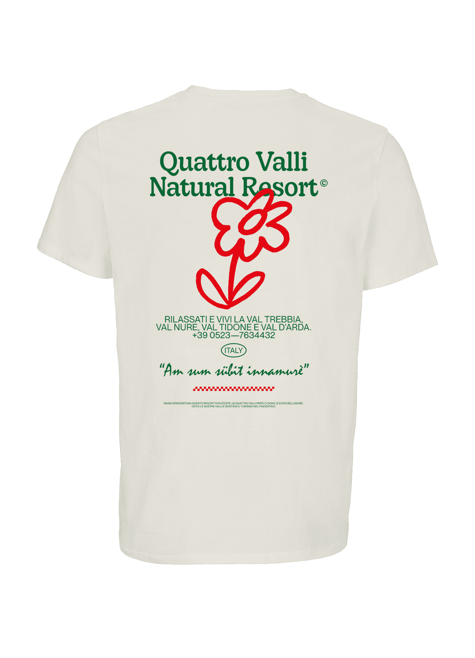 Le Quattro Valli - T-Shirt Regular - Anvein Social Club